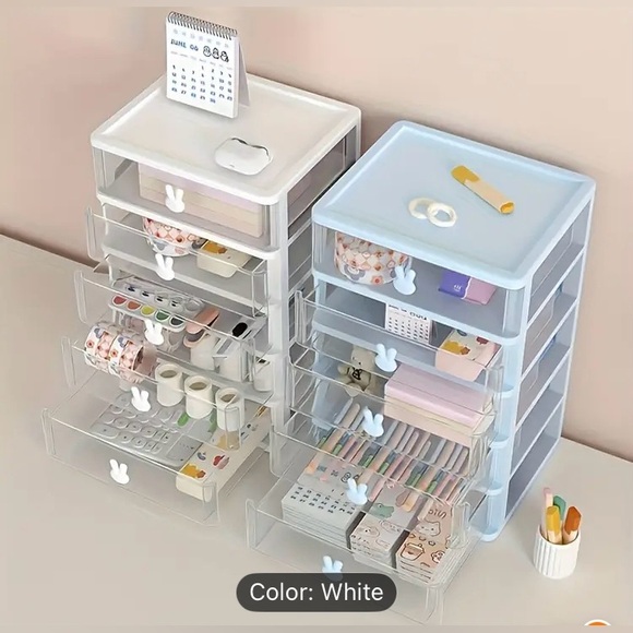 Multi-Layer Plastic Storage Organizer Box - Picture 3 of 3